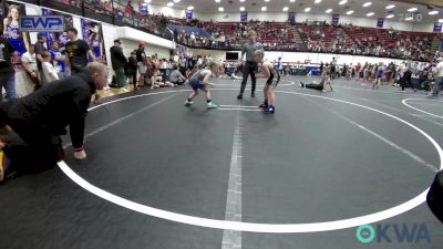 64 lbs Consi Of 8 #2 - Archer Love, Norman Grappling Club vs Wyatt Sheets, Newcastle Youth Wrestling