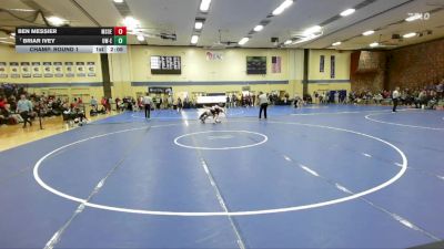 157 lbs Champ. Round 1 - Briar Ivey, Wisconsin-Eau Claire vs Ben Messier, Msoe