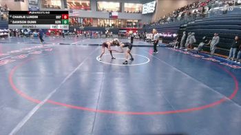 138 lbs Round 3 - Dawson Dunn, Kansas City-Piper HS vs Charlie Lundin, Dripping Springs