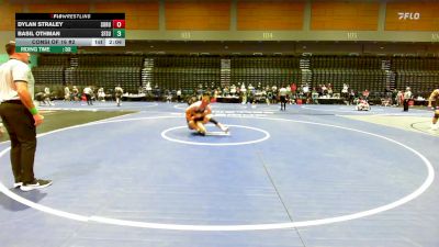 157 lbs Consi Of 16 #2 - Dylan Straley, Southern Oregon vs Basil Othman, San Francisco