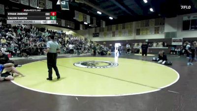 92 lbs Champ. Round 1 - Calvin Garcia, Hesperia Sting Wrestling vs Ethan Jimenez, Inland Elite Wrestling Club