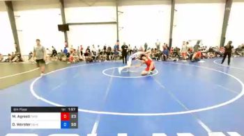 83 kg 5th Place - Max Agresti, Team Delaware vs Dillon Worster, Doughboy Blue