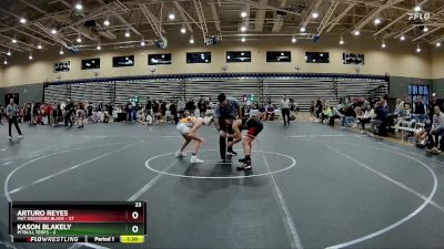 120 lbs Round 2 (4 Team) - Arturo Reyes, Mat Assassins Black vs Kason Blakely, PitBull Terps