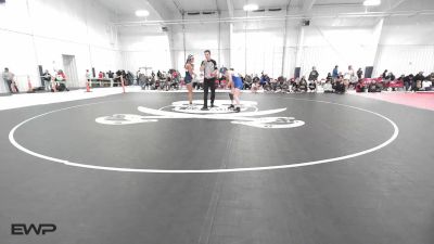 110 lbs Rr Rnd 2 - Marlee Delaney, Newkirk Girls vs Jordyn Farmer, Ponca City LadyCat Wrestling