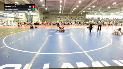 138 lbs Rr Rnd 2 - Parker Culp, Indiana Outlaws Blue vs Tyler Rafalski, Hanover Hawkeye