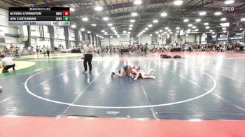 107 lbs Rr Rnd 2 - Alyssa Livingston, Owen Valley Girlz vs Ava Castleman, CKWA