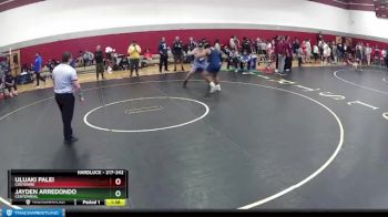 217-242 lbs Semifinal - Uluaki Palei, Cheyenne vs Jayden Arredondo, Centennial