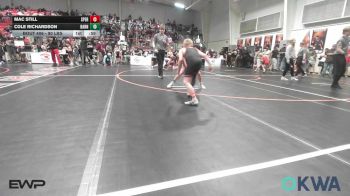 90 lbs Round Of 16 - Mac Still, Sperry Wrestling Club vs Cole Richardson, Barnsdall Youth Wrestling