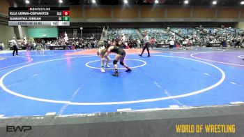 100 lbs Consi Of 16 #2 - Ella Lerma-Cervantes, California Grapplers vs Samantha Jordan, Nevada Elite
