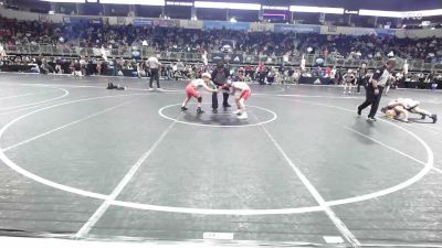 75 lbs Semifinal - Logan Snyder, Webb City Youth Wrestling vs Bryer Votaw, Madill Takedown Club