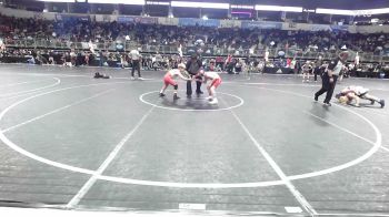 75 lbs Semifinal - Logan Snyder, Webb City Youth Wrestling vs Bryer Votaw, Madill Takedown Club