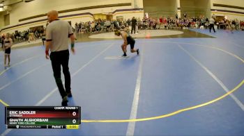 133 lbs Champ. Round 1 - Eric Saddler, Otterbein vs Ghaith Alghorbani, Henry Ford College