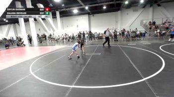 54 lbs Consi Of 4 - Zaylin Guzman, Burton Wrestling vs Zalana Reveles, Scotsmen WC