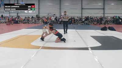 76 lbs Round 3 - 12:00pm Friday - Julian Lawrence, Cali Red vs Boden Davis, America Elite