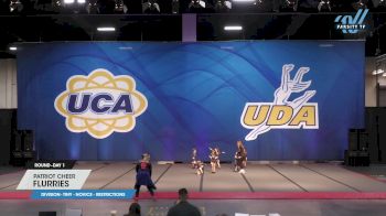 Patriot Cheer - Flurries [2023 L1 Tiny - Novice - Restrictions Day 1] 2023 UCA Sandy Fall Classic & UCA Salt Lake City Regional