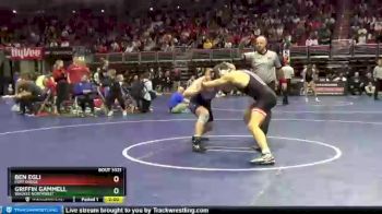 3A-182 lbs Semifinal - Griffin Gammell, Waukee Northwest vs Ben Egli, Fort Dodge