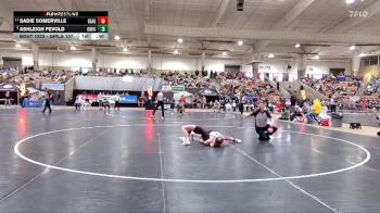 Girls 107 lbs Cons. Round 2 - Sadie Somerville, Bearden High School vs Ashleigh Fevold, Green Hill High School