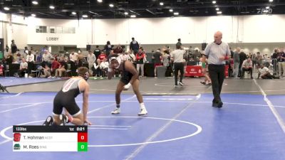 133 lbs C Of 16 #2 - Troy Hohman, NC State vs Micah Roes, Binghamton