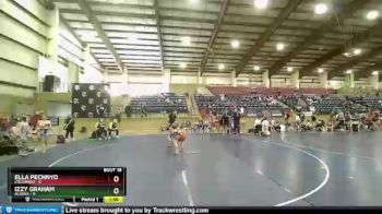 60 lbs Placement Matches (8 Team) - Ella Pechnyo, Colorado vs Izzy Graham, ALASKA