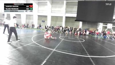 80 lbs Semifinal - HUNTER GASTON, Midway Wrestling Club vs Blade Pehrson, Delta Wrestling Club
