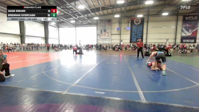 126 lbs Consi Of 64 #2 - Gage Swank, PA vs Brennan Overcash, NC