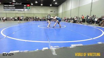 140 lbs Rr Rnd 1 - Tayla Skelley, Best Trained 7-12 2 vs Kalli Hamilton, Untouchables Girls RED