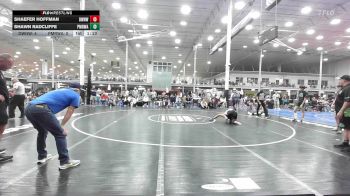 115 lbs Rr Rnd 4 - Shaefer Hoffman, Downingtown West - HS vs Shawn Radcliffe, Pocono Mountain Regional Wrestling Club - HS