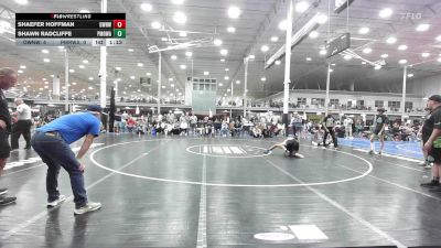 115 lbs Rr Rnd 4 - Shaefer Hoffman, Downingtown West - HS vs Shawn Radcliffe, Pocono Mountain Regional Wrestling Club - HS