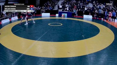48kg Round 3 - Jacob Firman, Saskatoon Junior Huskies vs Nolan Cross, Alberni Valley Wrestling Club