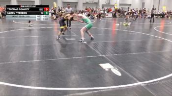 130 lbs Quarterfinal - **Thomas Coakley, Fuller Wrestling Center (FWC) vs Kaiden **Perron, Cap City