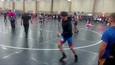 120 lbs Consi Of 8 #2 - Mason Boni, Cowboy Wrestling Club vs Juan Albarran, Quest For Gold