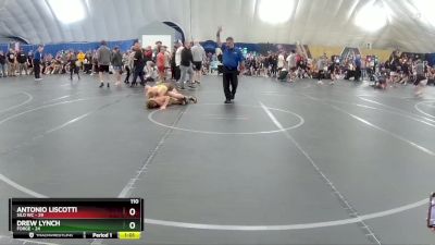 110 lbs Round 7 (8 Team) - Drew Lynch, FORGE vs Antonio Liscotti, Silo WC