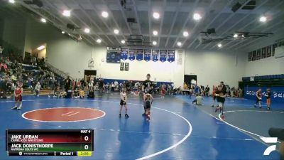 49 lbs Cons. Semi - Jake Urban, Camel Kids Wrestling vs Jack Donisthorpe, Natrona Colts WC