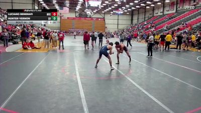 165 lbs Cons. Round 1 - Hunter Vernon, Quincy vs Luciano Benenati, Missouri Valley