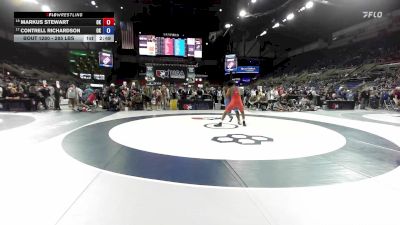 285 lbs Cons. Rd Of 64 - Markus Stewart, OK vs Contrell Richardson, OK