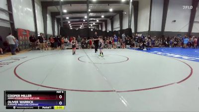 77 lbs Semifinal - Cooper Miller, Askeo International Mat Club vs Oliver Warrick, Punisher Wrestling Company