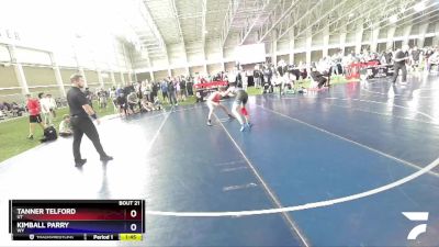 113 lbs Champ. Round 1 - Tanner Telford, UT vs Kimball Parry, WY