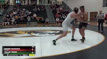 285 lbs 3rd Place Match - Hayden Filipovich, Purdue vs Trevor Tinker, Cal Poly