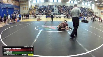 132 lbs Cons. Round 2 - Ian Drake, Ridge Community vs Preston Thompkins, Riverdale