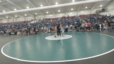 84-93 lbs Quarters - Blake Carlton, Greybull Basin Athletic Club vs Jacob Judd, Jr., ATC