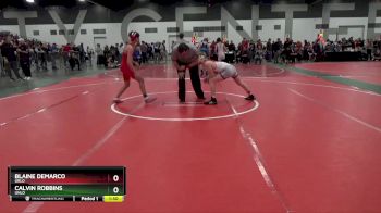 120 lbs Quarterfinal - Blaine DeMarco, GRLO vs Calvin Robbins, UNLO