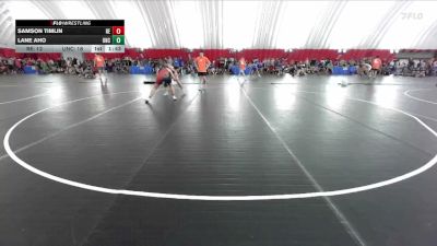 138 lbs Round 1 (6 Team) - Samson Timlin, Reedsburg vs Lane Aho, United North Central