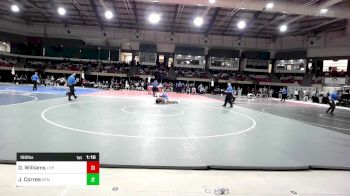 190 lbs Semifinal - Daniel Williams, Lake Highland Prep vs Jude Correa, Wyoming Seminary