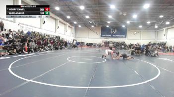 175 lbs Round Of 16 - Henry Zawel, Cheshire vs Alex Araujo, Farmington