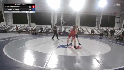 138 lbs 3rd Place Match - Kyle Scavuzzo, Seasons vs Xavier Flores, Center Grove WC