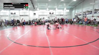 E-132 lbs Final - Aiden Beimel, PA vs Joshua Zimmer, OH