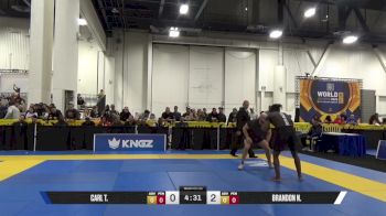 BRANDON N. vs CARL T. 2025 World IBJJF Jiu-Jitsu No-Gi Championship