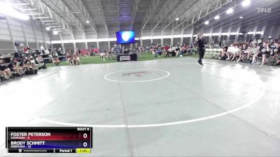 126 lbs Round 2 (8 Team) - Foster Peterson, Louisiana vs Brody Schmitt, Nebraska