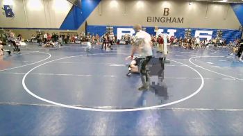 110 lbs Semifinal - William Shallenberger, Wasatch Wrestling Club vs Jayden Davidson, Cougars Wrestling Club