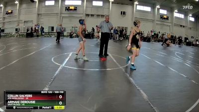 100-110 lbs Round 2 - Collin Salyers, ATG Worldwide vs Armani Derousie, Unattached